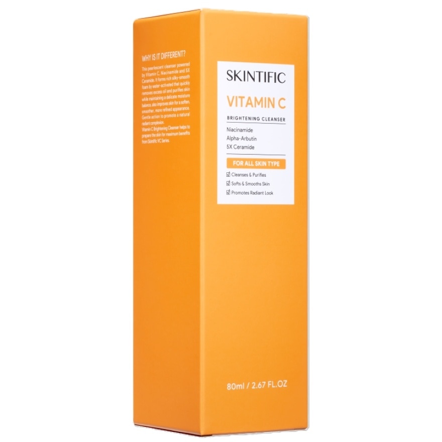 Vitamin C Brightening Facial Cleanser 80ml