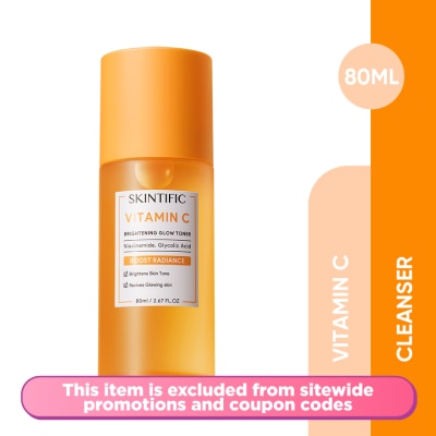 SKINTIFIC Vitamin C Brightening Glow Toner 80ml