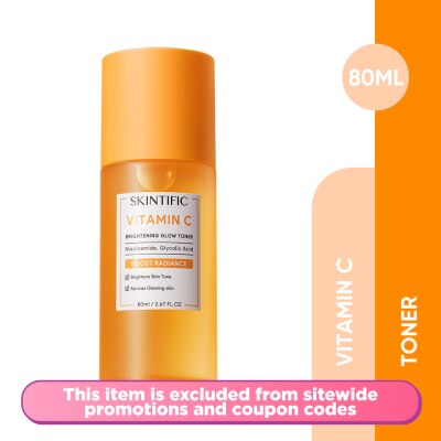 SKINTIFIC Vitamin C Brightening Glow Toner 80ml