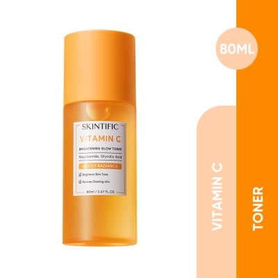 SKINTIFIC - Vitamin C Brightening Glow Toner 80ml