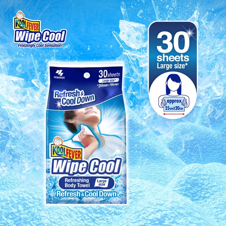 Cooling Wipe 30s