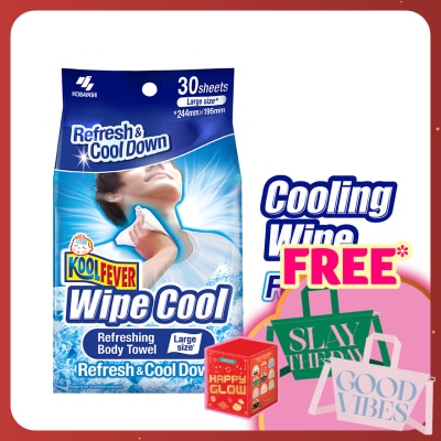 KOOLFEVER Cooling Wipe 30s