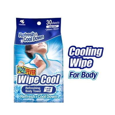 KOOLFEVER Cooling Wipe 30s