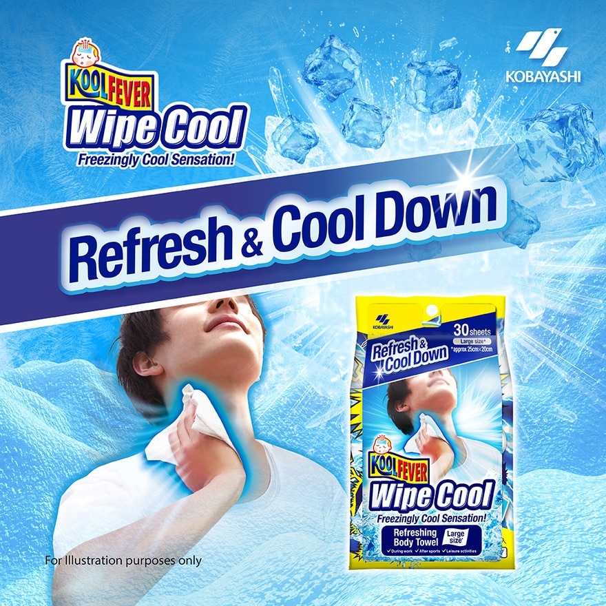 Cooling Wipe 30s