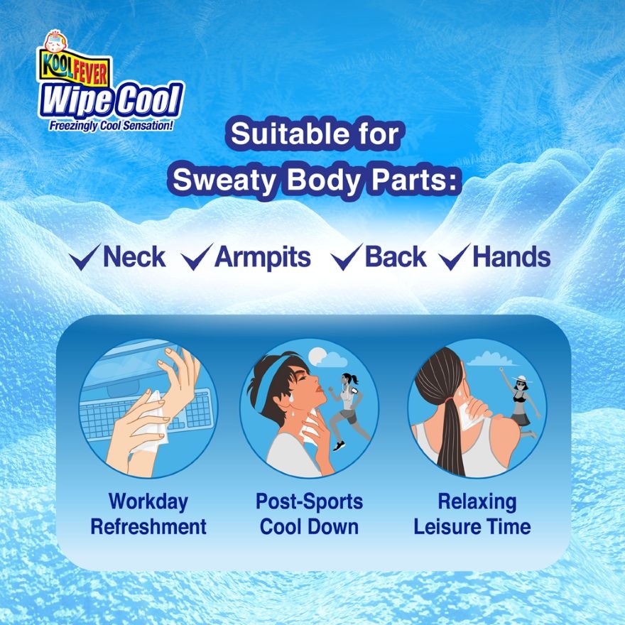 Cooling Wipe 30s