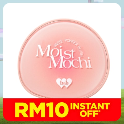 BARENBLISS Moist Mochi Paste Powder Blush 02 Peachy Beach