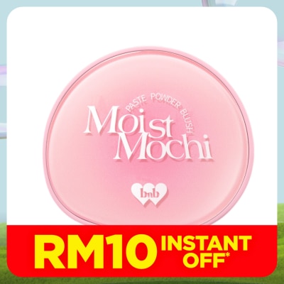 BARENBLISS Moist Mochi Paste Powder Blush 01 Berry Lava