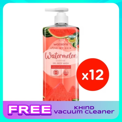 WATSONS Watermelon Gel Body Wash 1Lx12s