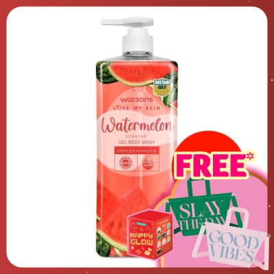 WATSONS Watermelon Gel Body Wash 1Lx12s