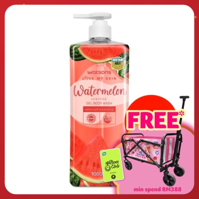 WATSONS Watermelon Gel Body Wash 1Lx12s
