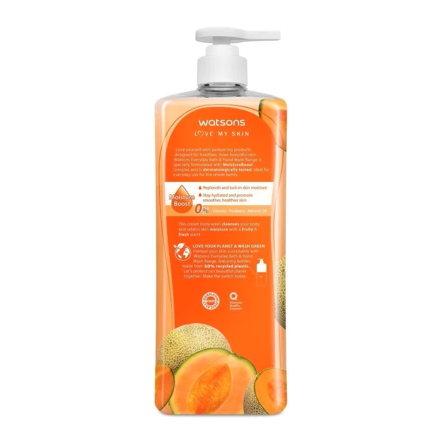 Cantaloupe Cream Body Wash 1000mlx12s