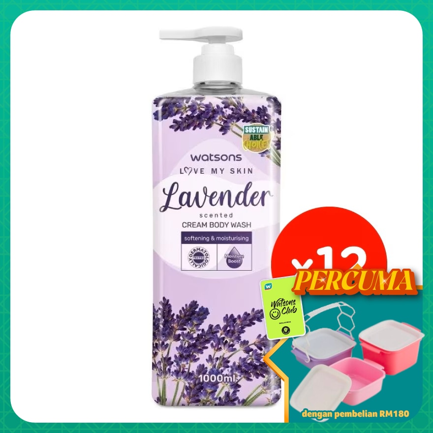 Lavender Cream Body Wash 1000mlx12s