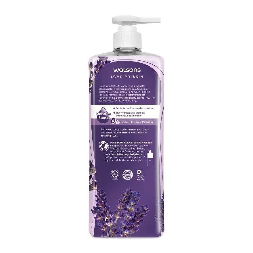 Lavender Cream Body Wash 1000mlx12s