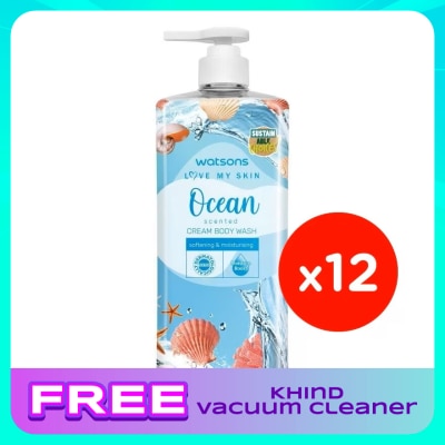 WATSONS Ocean Cream Body Wash 1000mlx12s