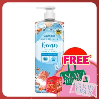 WATSONS Ocean Cream Body Wash 1000mlx12s