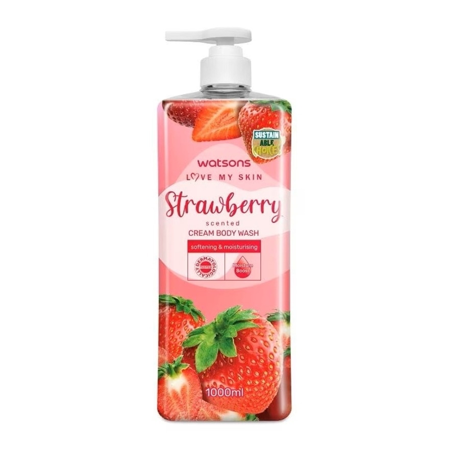 Strawberry Cream Body Wash 1000mlx12s