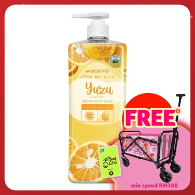 WATSONS Yuzu Cream Body Wash 1000mlx12s