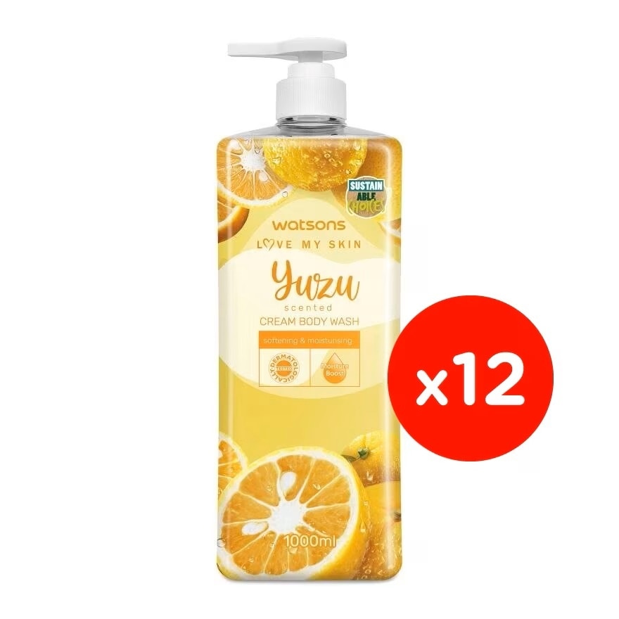 Yuzu Cream Body Wash 1000mlx12s