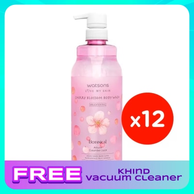 WATSONS Body Wash-Cherry Blossom 1000mlx12s