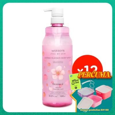 WATSONS - Body Wash-Cherry Blossom 1000mlx12s