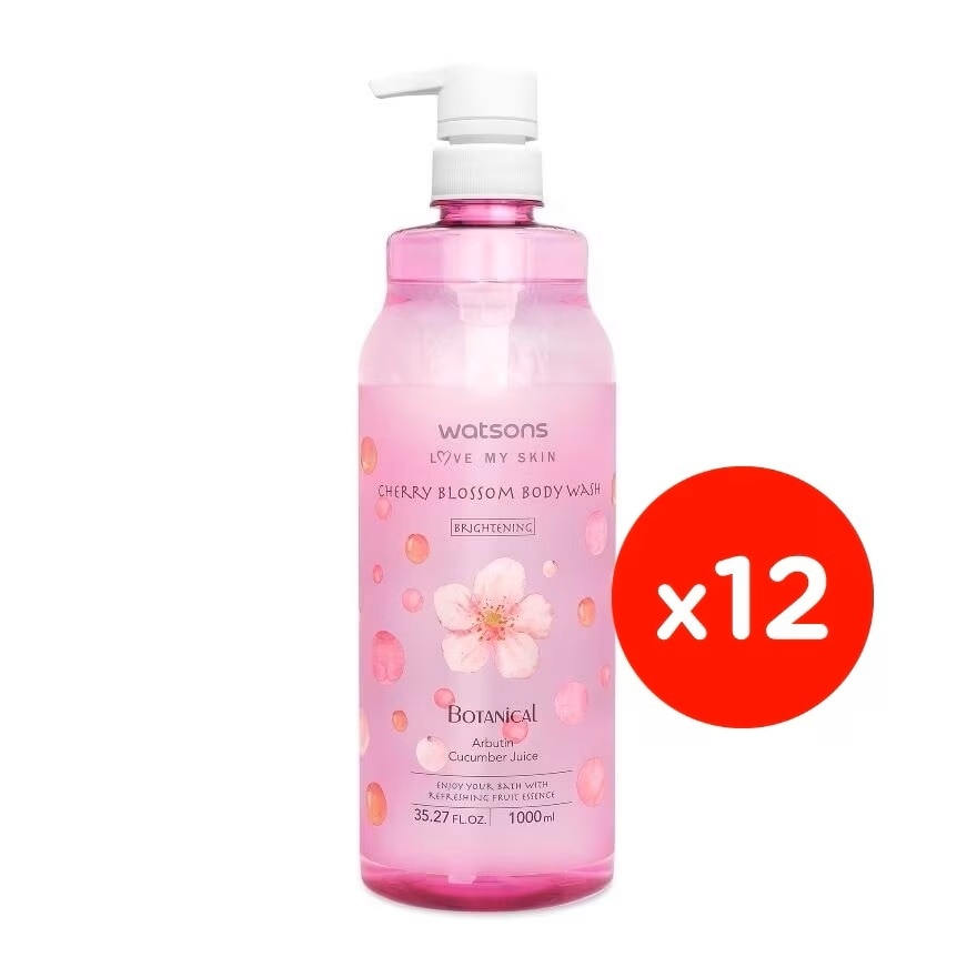 Body Wash-Cherry Blossom 1000mlx12s