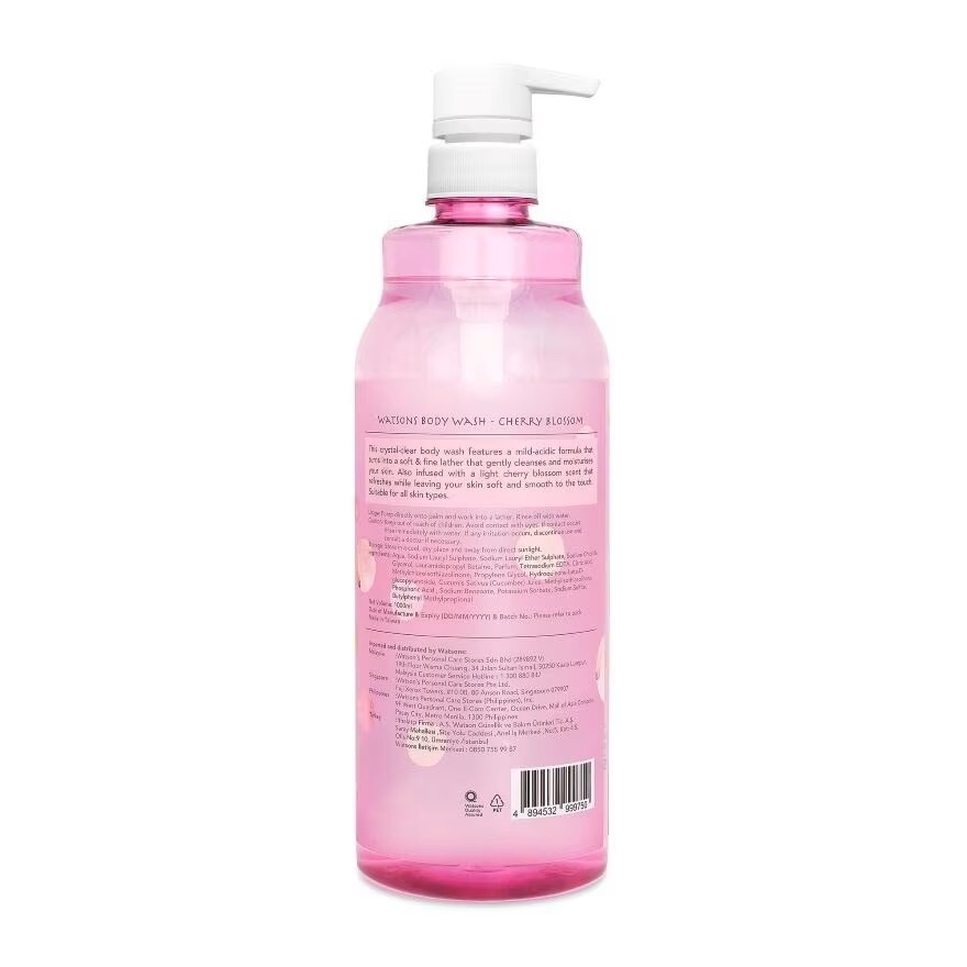 Body Wash-Cherry Blossom 1000mlx12s