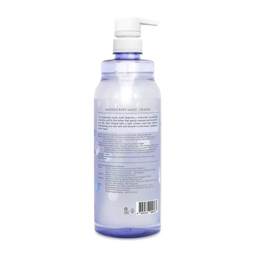 Body Wash-Freesia 1000mlx12s