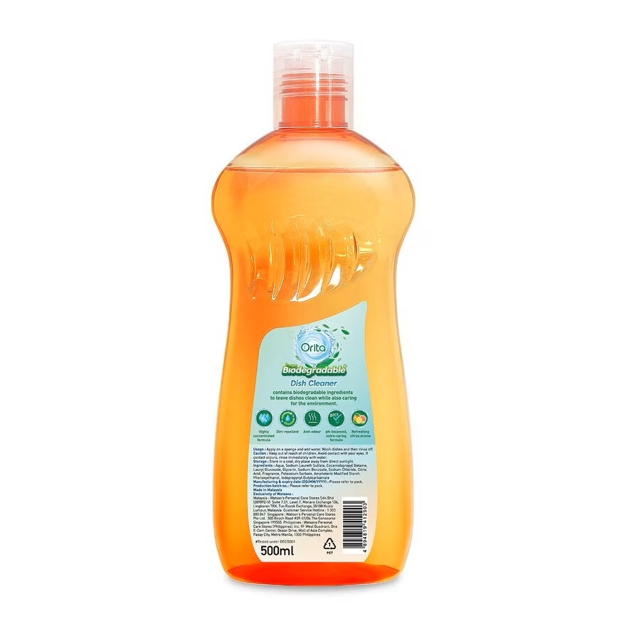 Biodegradable Dish Cleaner 500mlx12s image