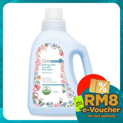 ORITA Baking Soda Laundry Detergent 1500gx6s