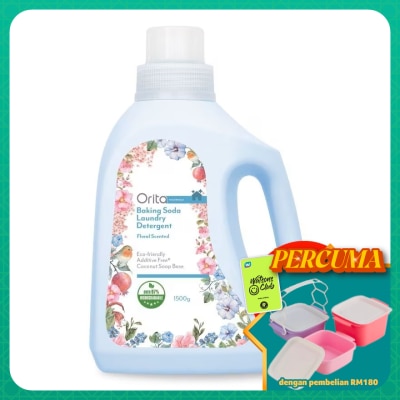 ORITA - Baking Soda Laundry Detergent 1500gx6s