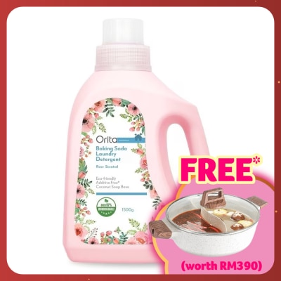 ORITA Baking Soda Liquid Detergent (ROSE) 1500gx6s