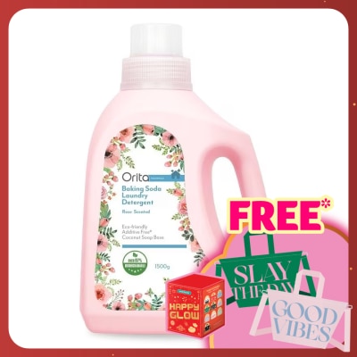 ORITA Baking Soda Liquid Detergent (ROSE) 1500gx6s