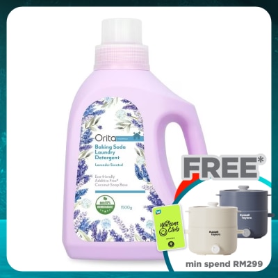 ORITA Baking Soda Liquid Detergent (Lavender) 1500gx6s
