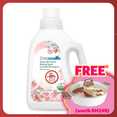 ORITA Clean & Protect Baking Soda Laundry Detergent 1500gx6s