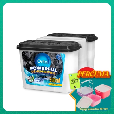 ORITA - Charcoal Dehumidifier 800ML (3packs x 12)
