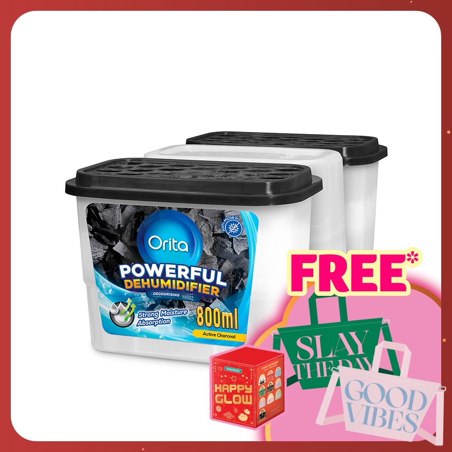 Charcoal Dehumidifier 800ML (3packs x 12)
