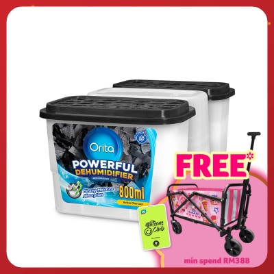 ORITA Charcoal Dehumidifier 800ML (3packs x 12)