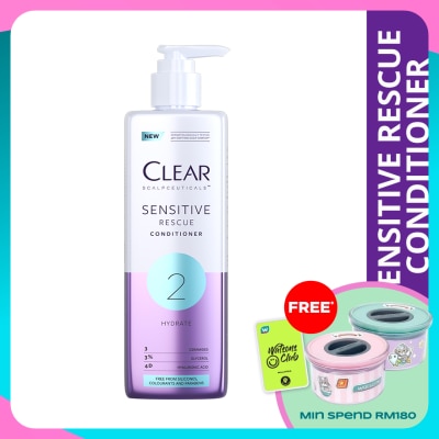 CLEAR Scalpceuticals Hair Sensitive Rescue Conditioner 300ml