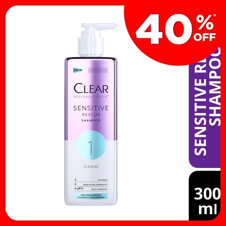 Scalpceuticals Hair Sensitive Resist Shampoo 300ml