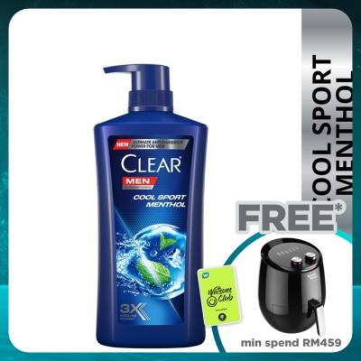 CLEAR MEN Cool Sport Menthol Anti-Dandruff Shampoo 650ml