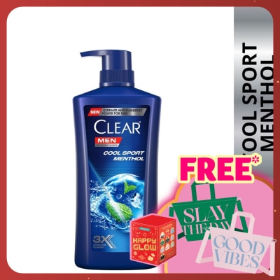 CLEAR MEN Cool Sport Menthol Anti-Dandruff Shampoo 650ml