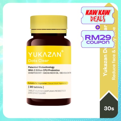 YUKA ZAN Dots Clear 30s