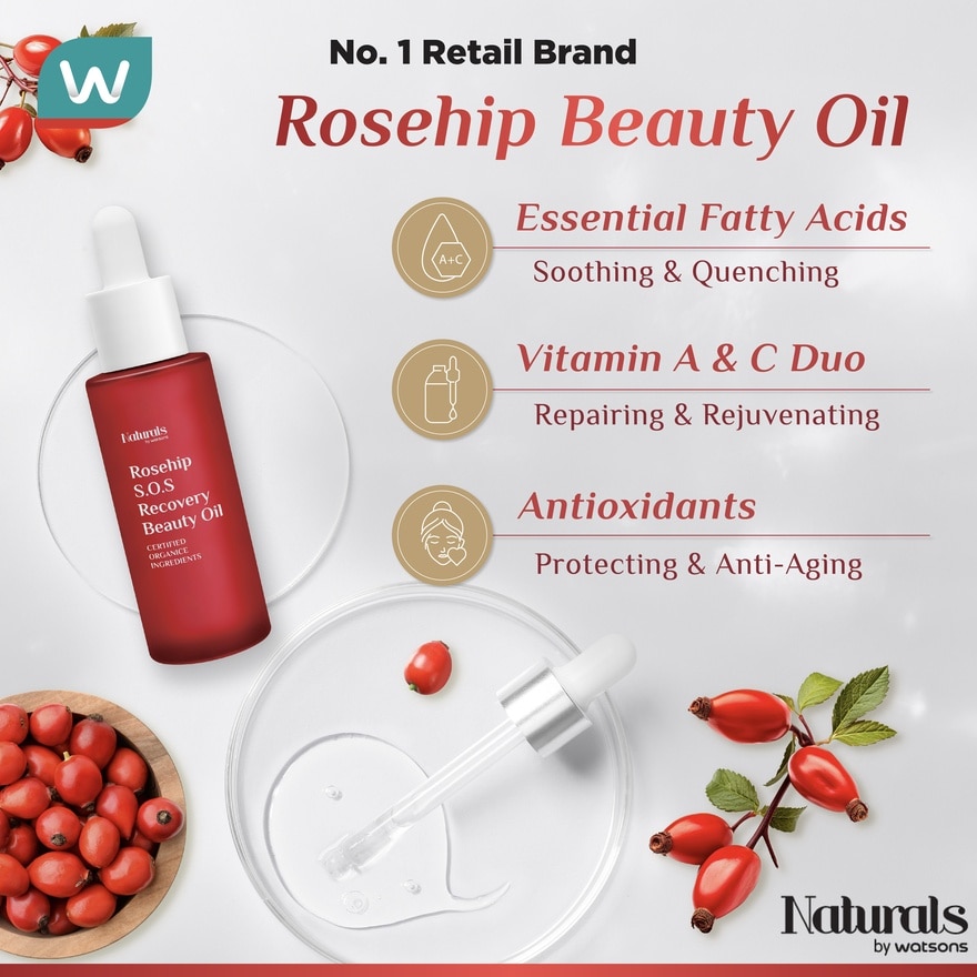 S.O.S Recovery Rosehip Oil 30ml