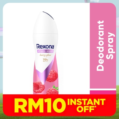 REXONA Vitamin Bright Berry Spray Deo 135ml