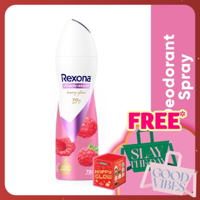 REXONA Vitamin Bright Berry Spray Deo 135ml