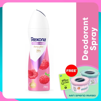REXONA Vitamin Bright Berry Spray Deo 135ml