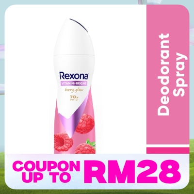 REXONA Vitamin Bright Berry Spray Deo 135ml
