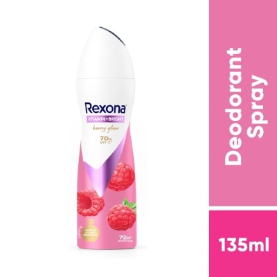 REXONA Vitamin Bright Berry Spray Deo 135ml