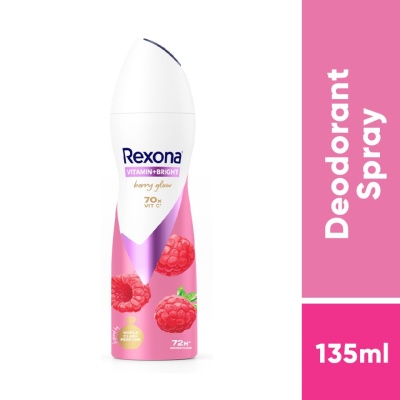REXONA - Vitamin Bright Berry Spray Deo 135ml
