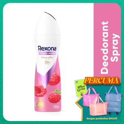REXONA Vitamin Bright Berry Spray Deo 135ml